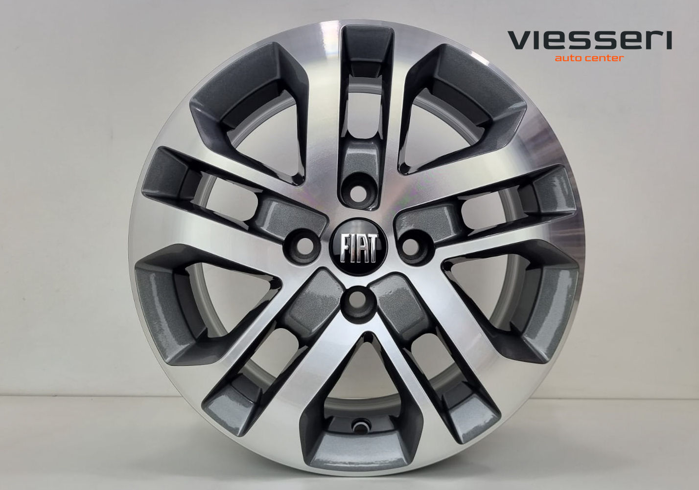 Jogo de rodas - KRMAI R73 - Réplica Fiat Toro, aro 14