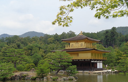 Photo I took of a visit to a temple in Japan