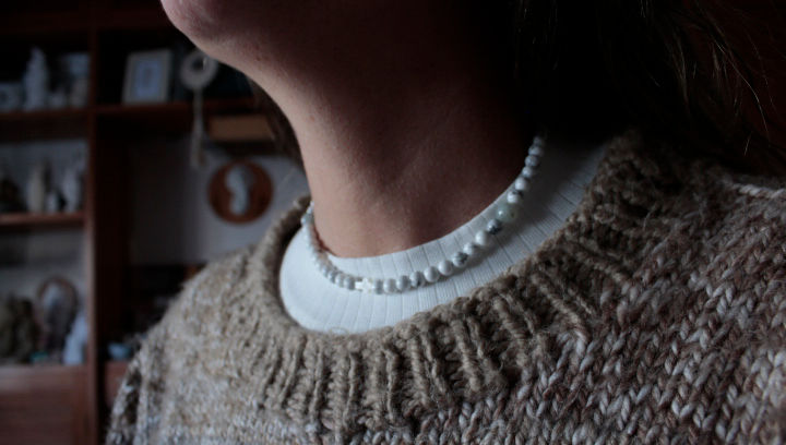 Miniatura: Rosario piedras Unido collar/pulsera