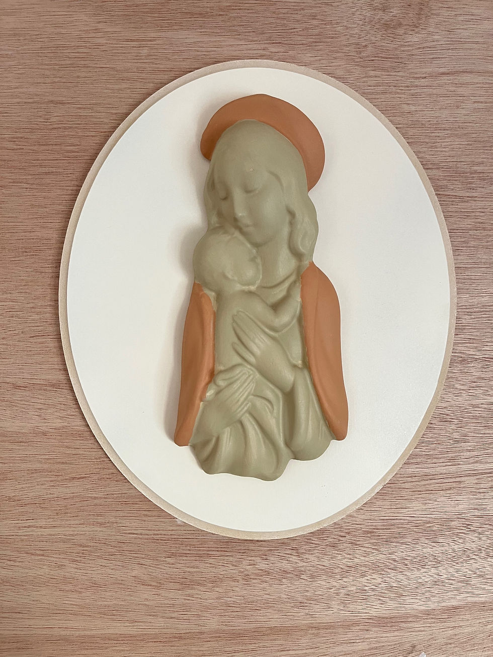 Miniatura: Virgen y Niño 