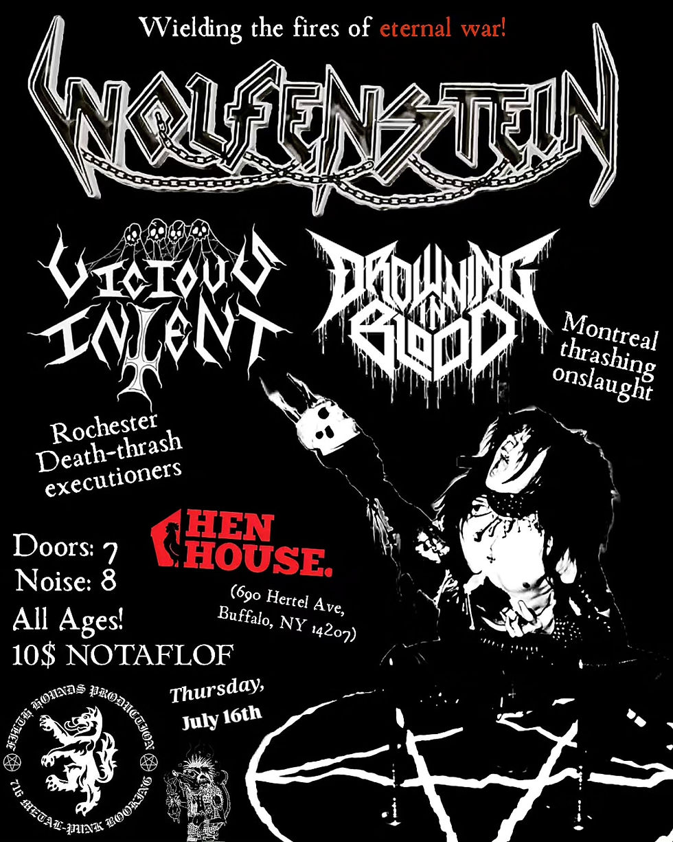 WOLFENSTEIN / VICIOUS INTENT / DROWNING IN BLOOD