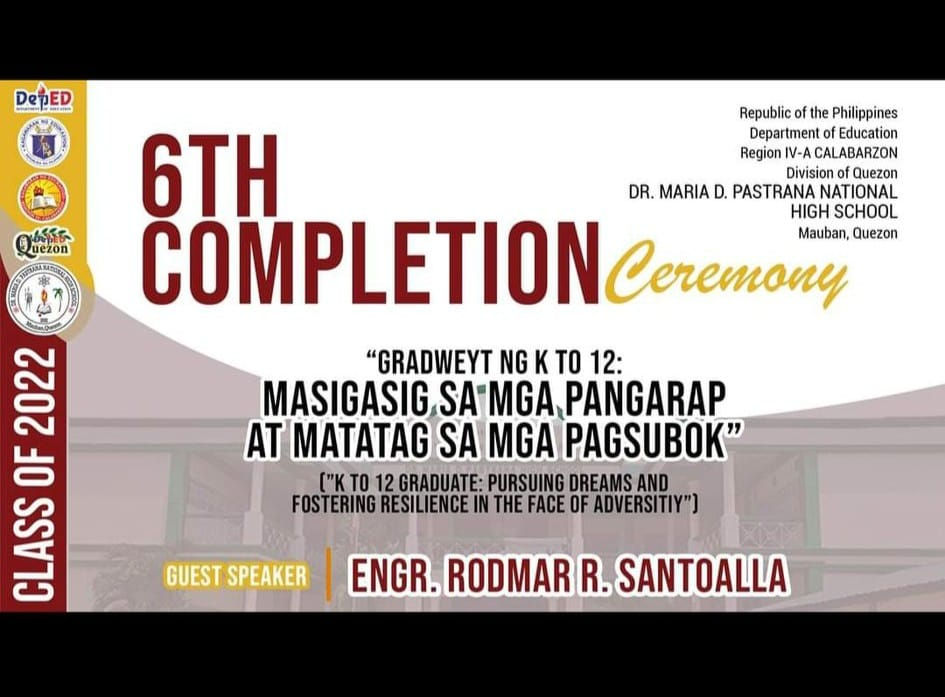 6th Completion Ceremony
