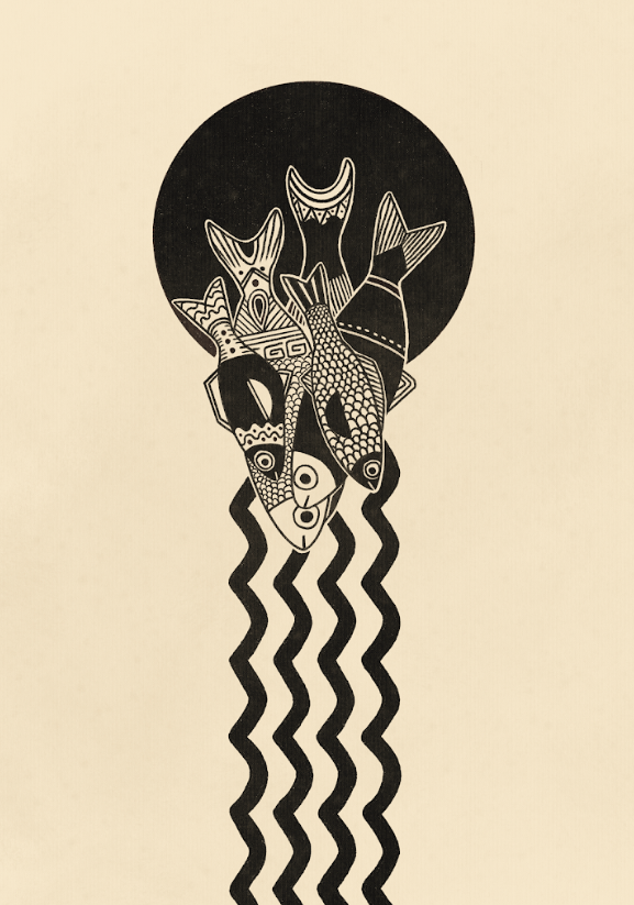 Mãe cujos filhos são peixes - Òkun