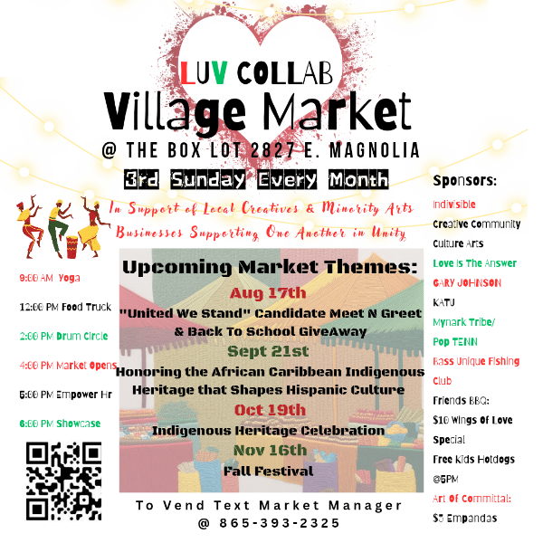 LUV COLLAB VILLAGE MARKET...INDIGENOUS HERITAGE CELEBRATION