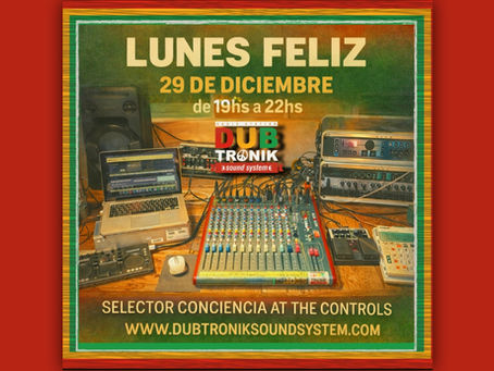 Lunes Feliz Radio Show. 29 de diciembre. Ultimo programa de la temporada 2025.