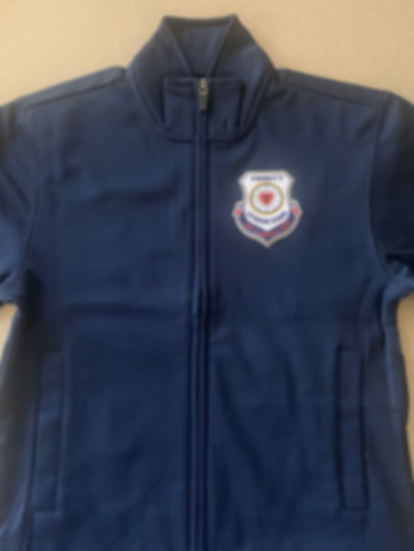 Trinity Unisex Fleece Full Zip Jacket w/Crest