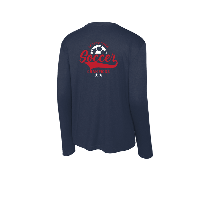 Thumbnail: Lynx Soccer Logo'd Long Sleeve Performance
