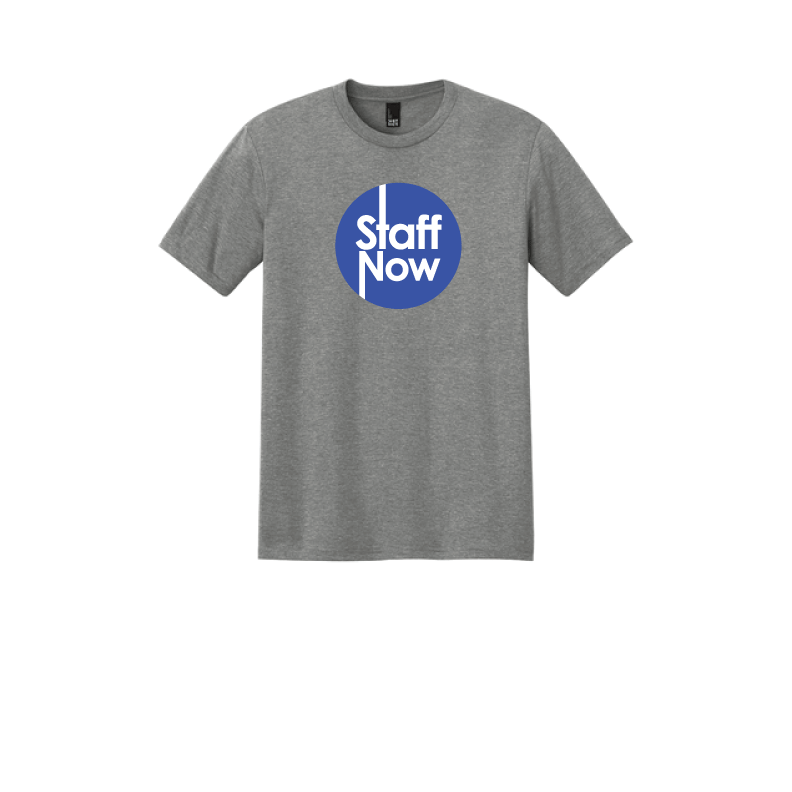 Staff Now Unisex Tri-Blend Crew Neck T-Shirt