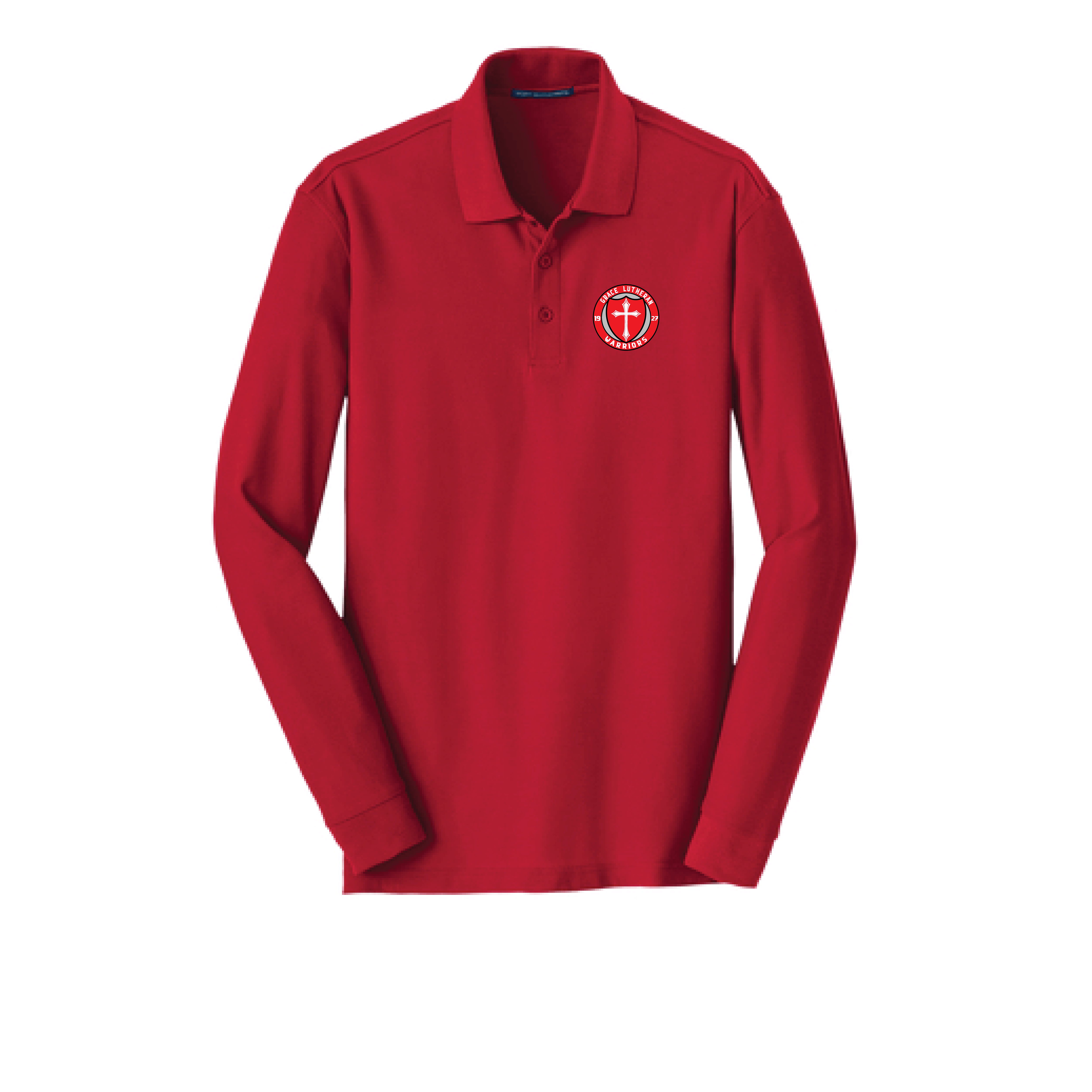 Grace Lutheran Long Sleeve Polo