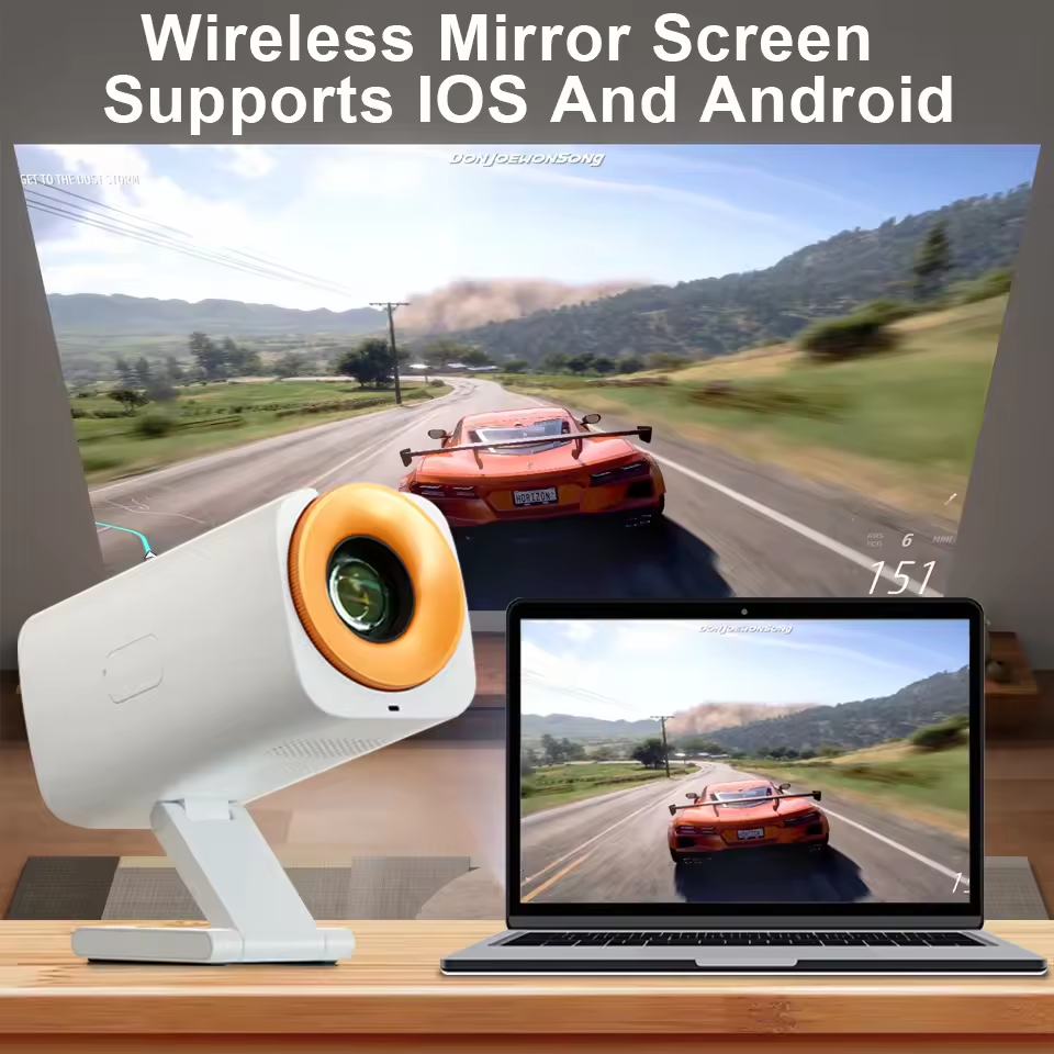 Thumbnail: 2026 New Mini Projector Smart Home Theater Wifi6 BT 5.0 Android 11 4k Ultra HD 1