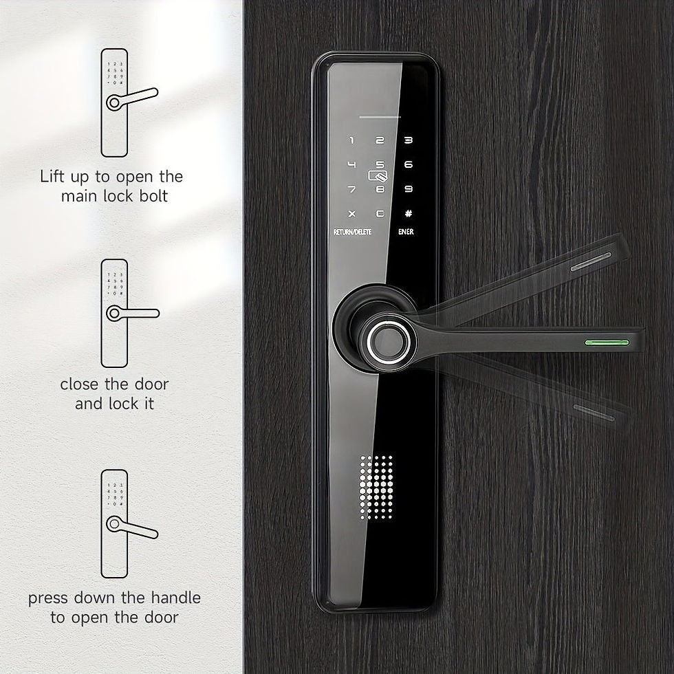 Thumbnail: Smart WiFi Door Lock with Keypad & App Access