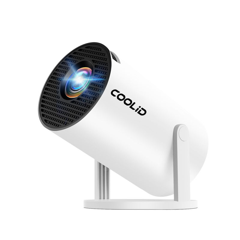 Thumbnail: COOLID Mini Projector, Support 4K 1080P Portable Video Projector with Bidirectio