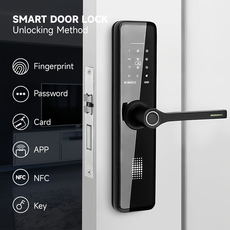 Thumbnail: Smart WiFi Door Lock with Keypad & App Access
