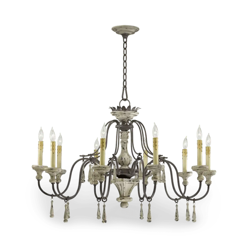 Thumbnail: Chateau de la Trey Large Chandelier