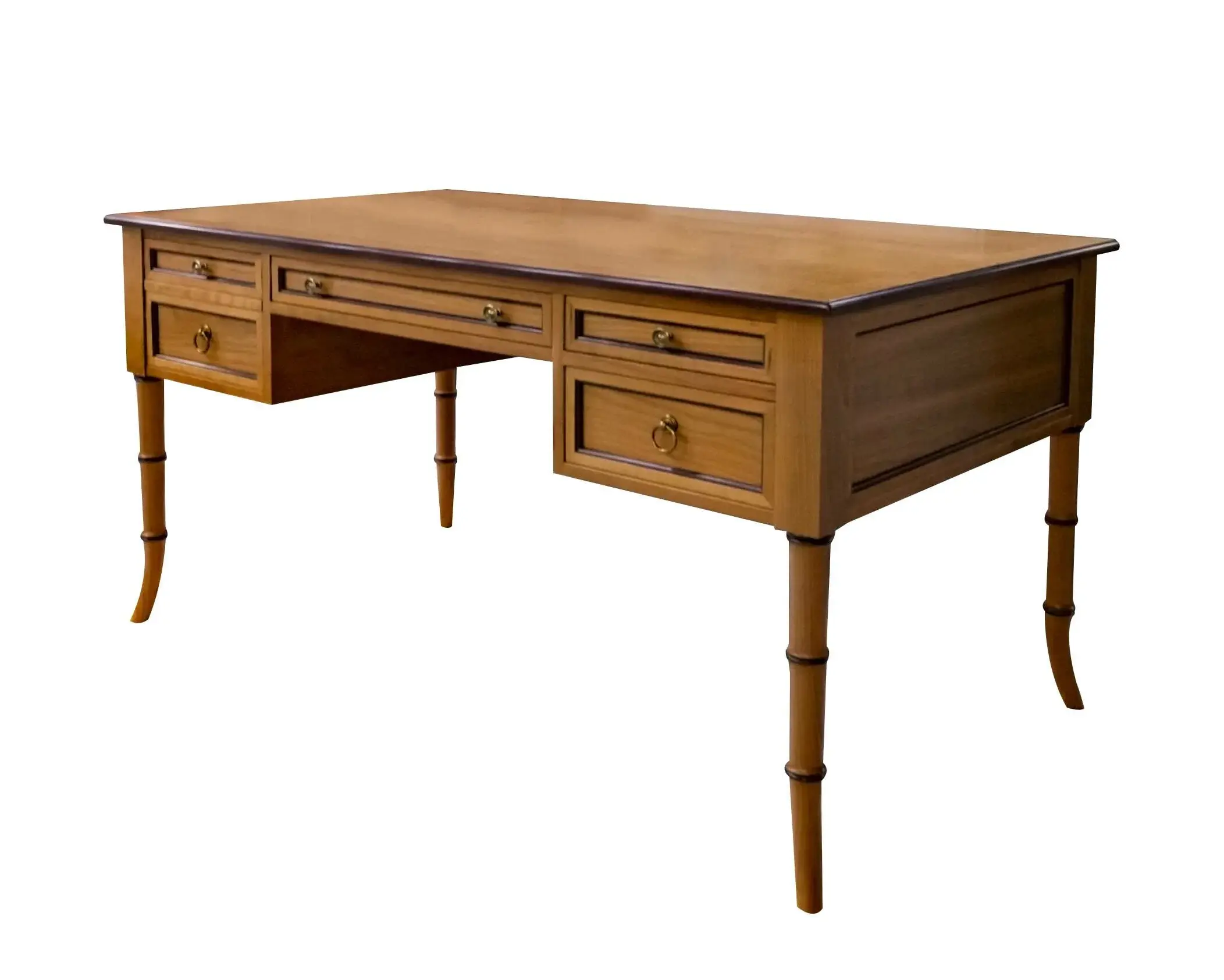Chateau de Vaulgrenant Bamboo Desk
