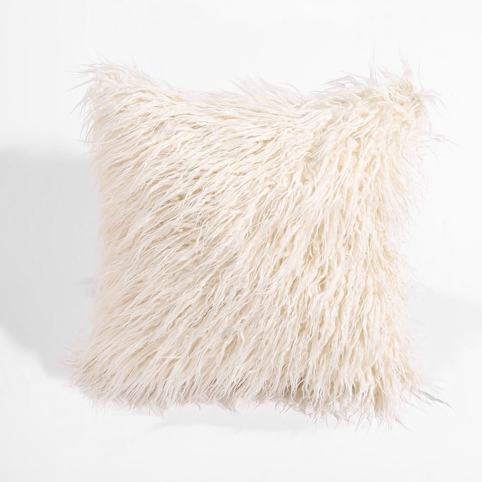 Thumbnail: Kannalaki Mongolian Fur Accent Pillow