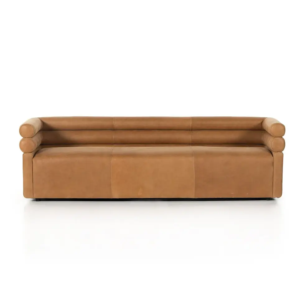 Thumbnail: Cichero Leather Sofa