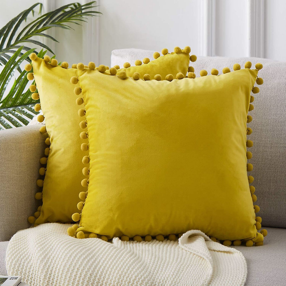 Thumbnail: Neapoli PomPom Accent Pillows