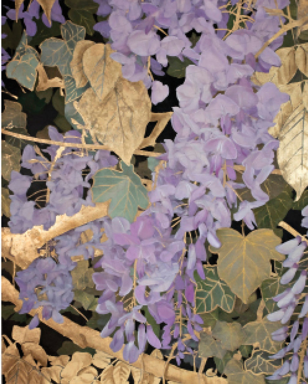 Glicine Notturno Wall Art