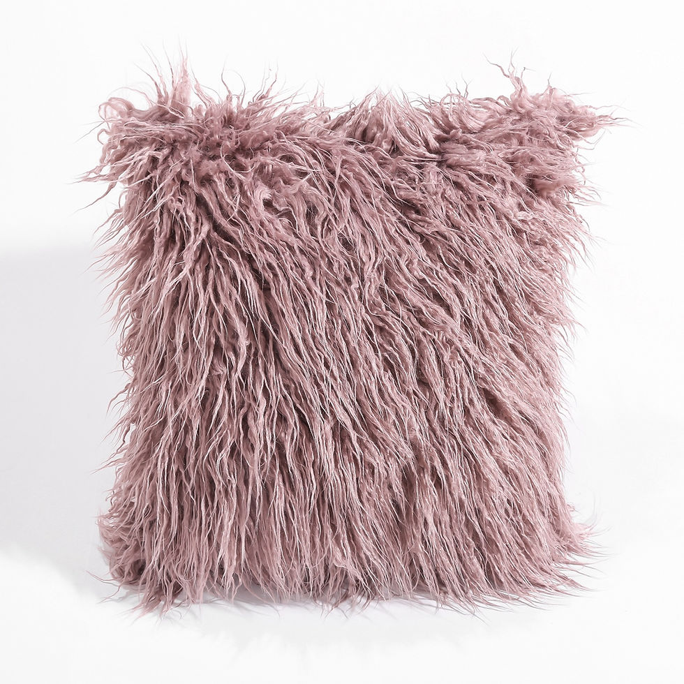 Thumbnail: Kannalaki Mongolian Fur Accent Pillow