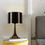 Thumbnail: Fermo Italian Luxe Modern Metal Table Lamp