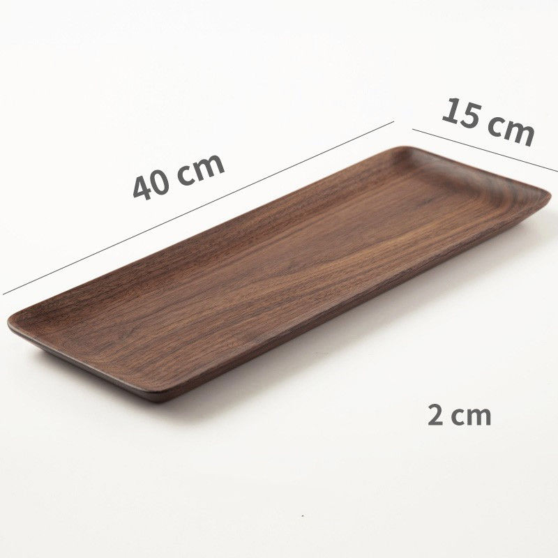 Thumbnail: Vilia Greek Black Walnut Coffee Trays