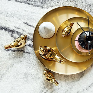 Gold Modern Trays