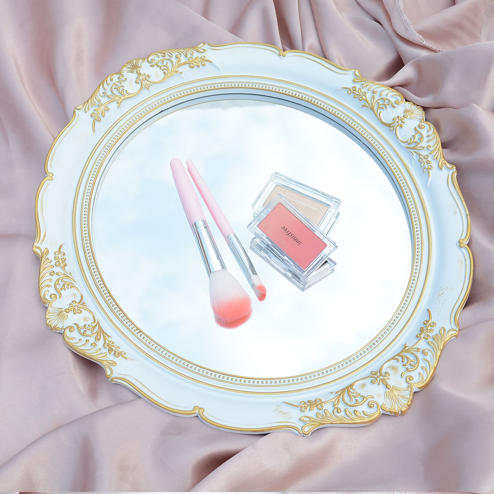 Thumbnail: French Parisian Ornate Mirror Trays