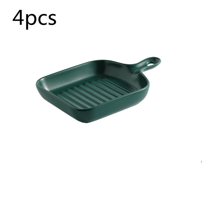 Thumbnail: Lalas Porcelain Ceramic Handle Plates