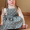 Thumbnail: GREEN POLKADOT LITTLE GIRL PINAFORE DRESS - SZ 9-12 MTHS