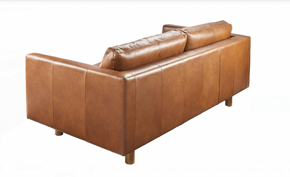 Thumbnail: Lavagna Leather Sofa