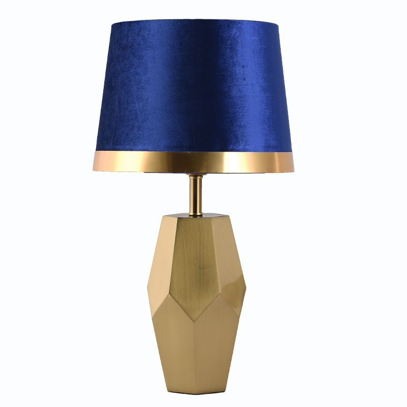 Thumbnail: Ancona Italian Modern Brushed Gold Table Lamp