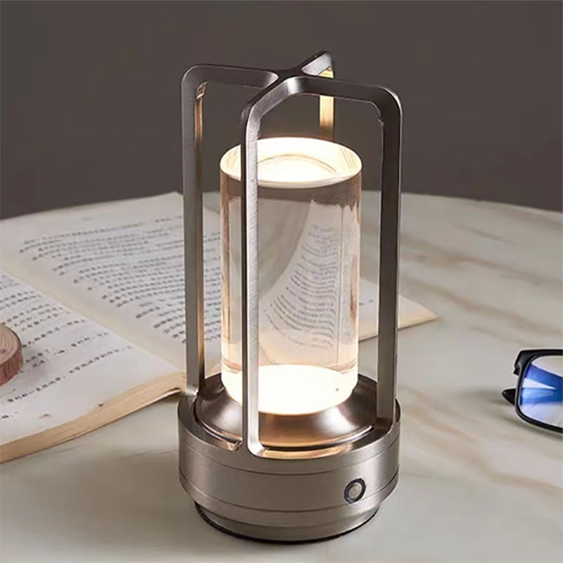Thumbnail: Palatos Rechargeable Modern Metal Table Lamp