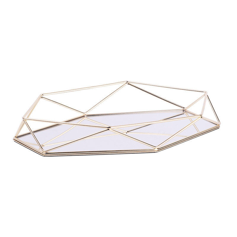 Thumbnail: Italian Modern Glass Metal Tray