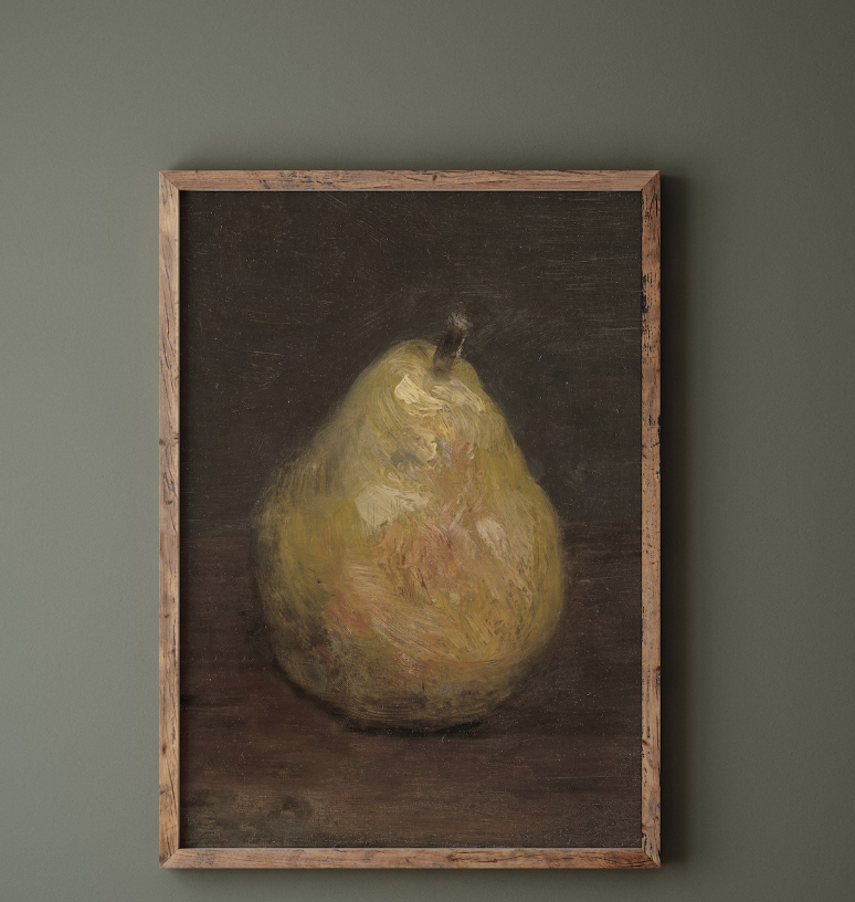 Thumbnail: Vintage Pear Wall Art