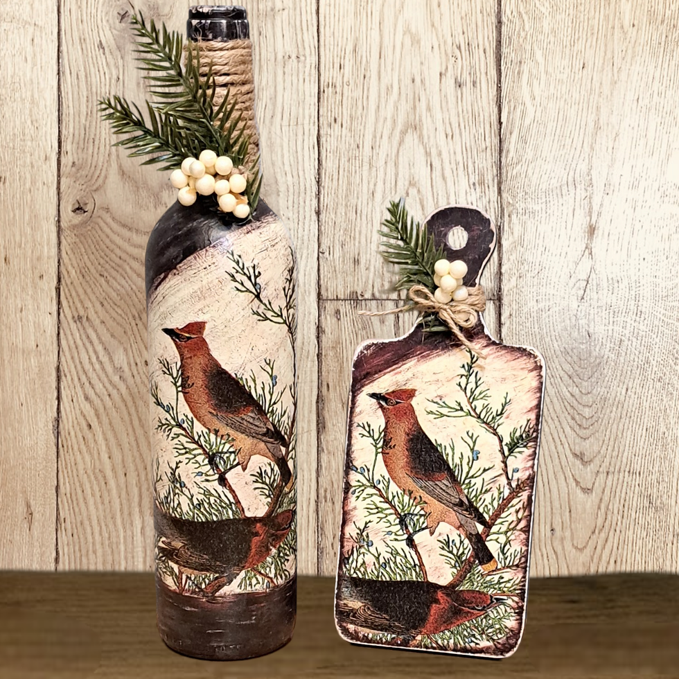 Holiday Decoupage Workshop