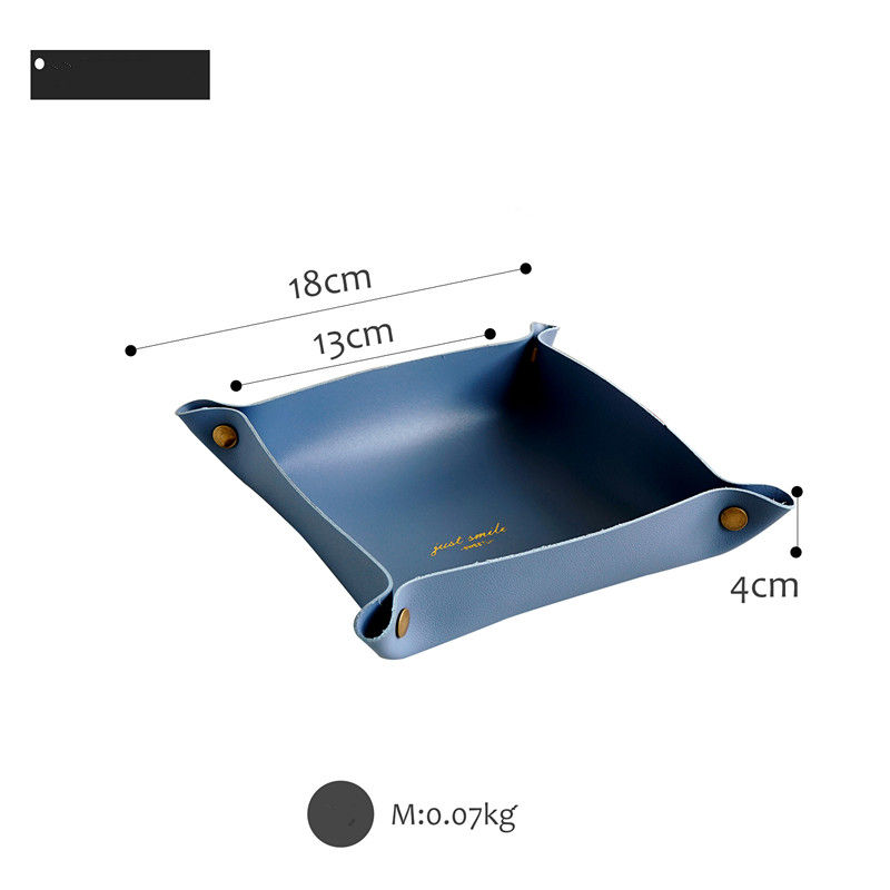 Thumbnail: Koroneia Folding Leather Storage Tray