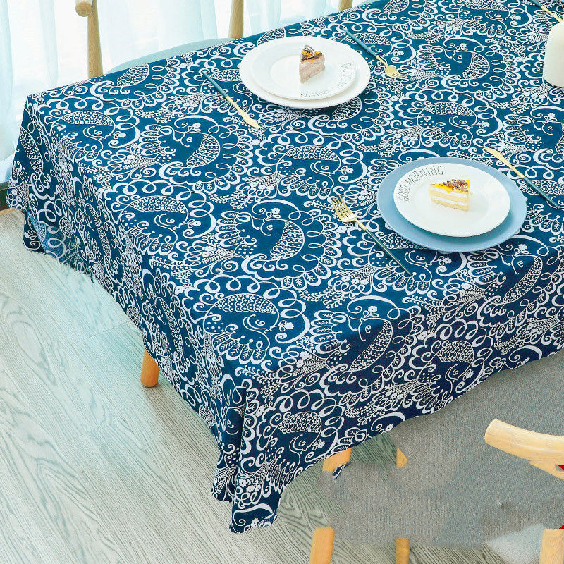 Thumbnail: Pezenes Cotton Linen Tablecloth