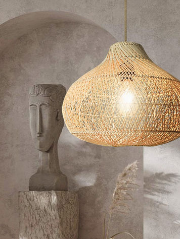 Rattan Pendant Light