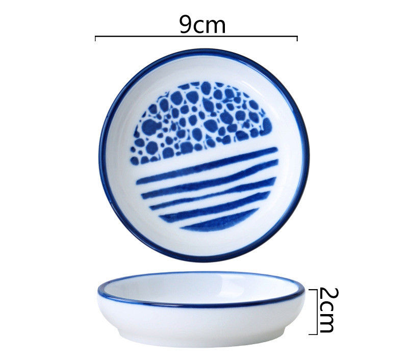 Thumbnail: Vangos Hand Painted Porcelain Ceramic Deep Plates