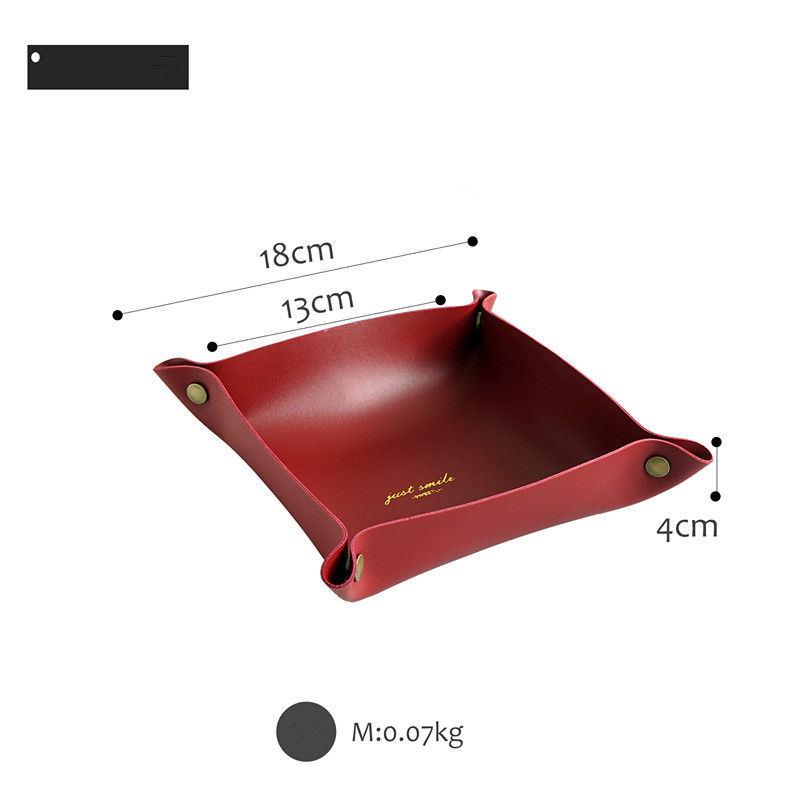 Thumbnail: Koroneia Folding Leather Storage Tray