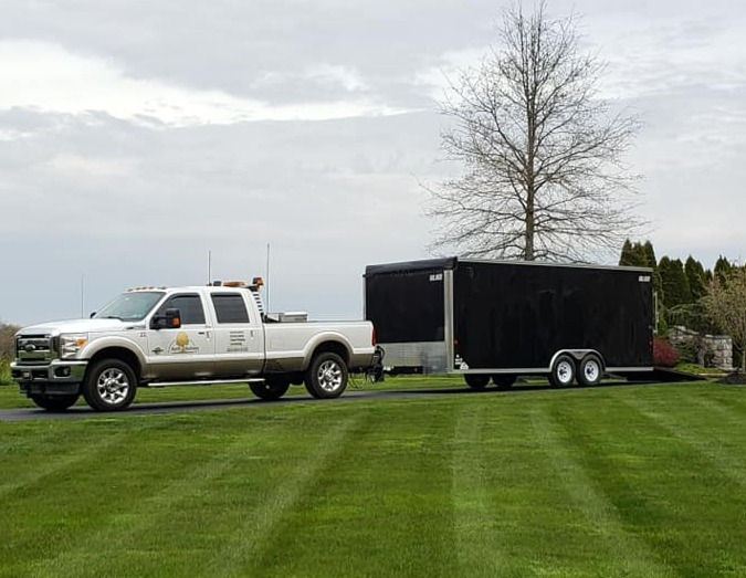 ford truck landscaper earth matters llc