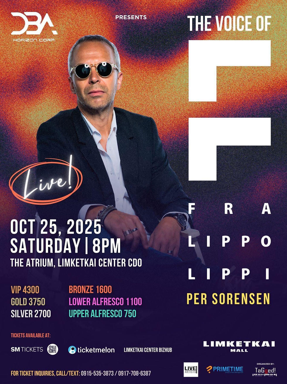 The Voice of Fra Lippo Lippi: Per Sorensen Live!