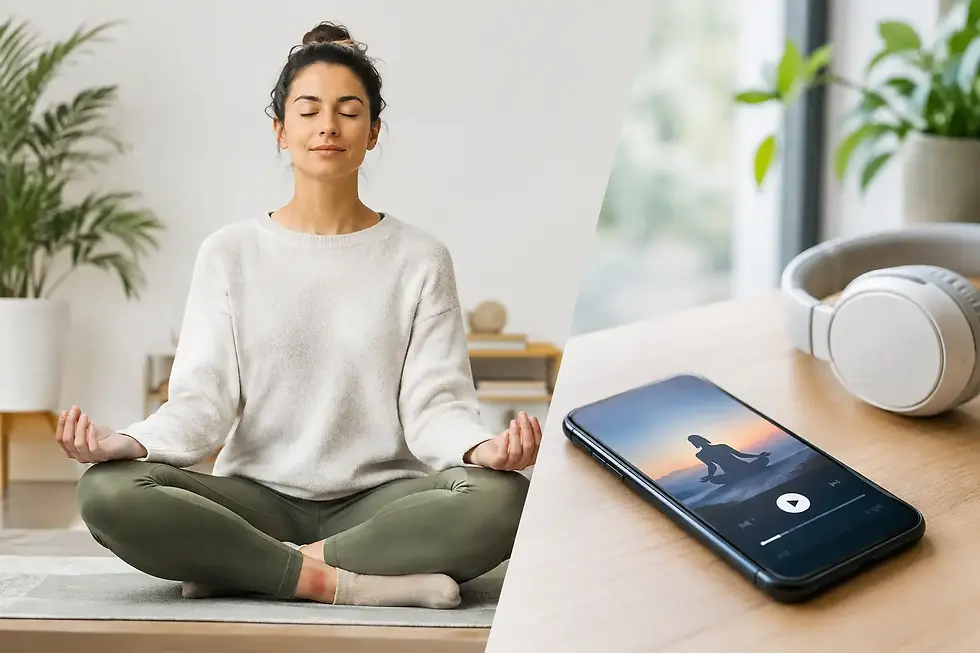 Mindfulness ou meditação guiada para você?