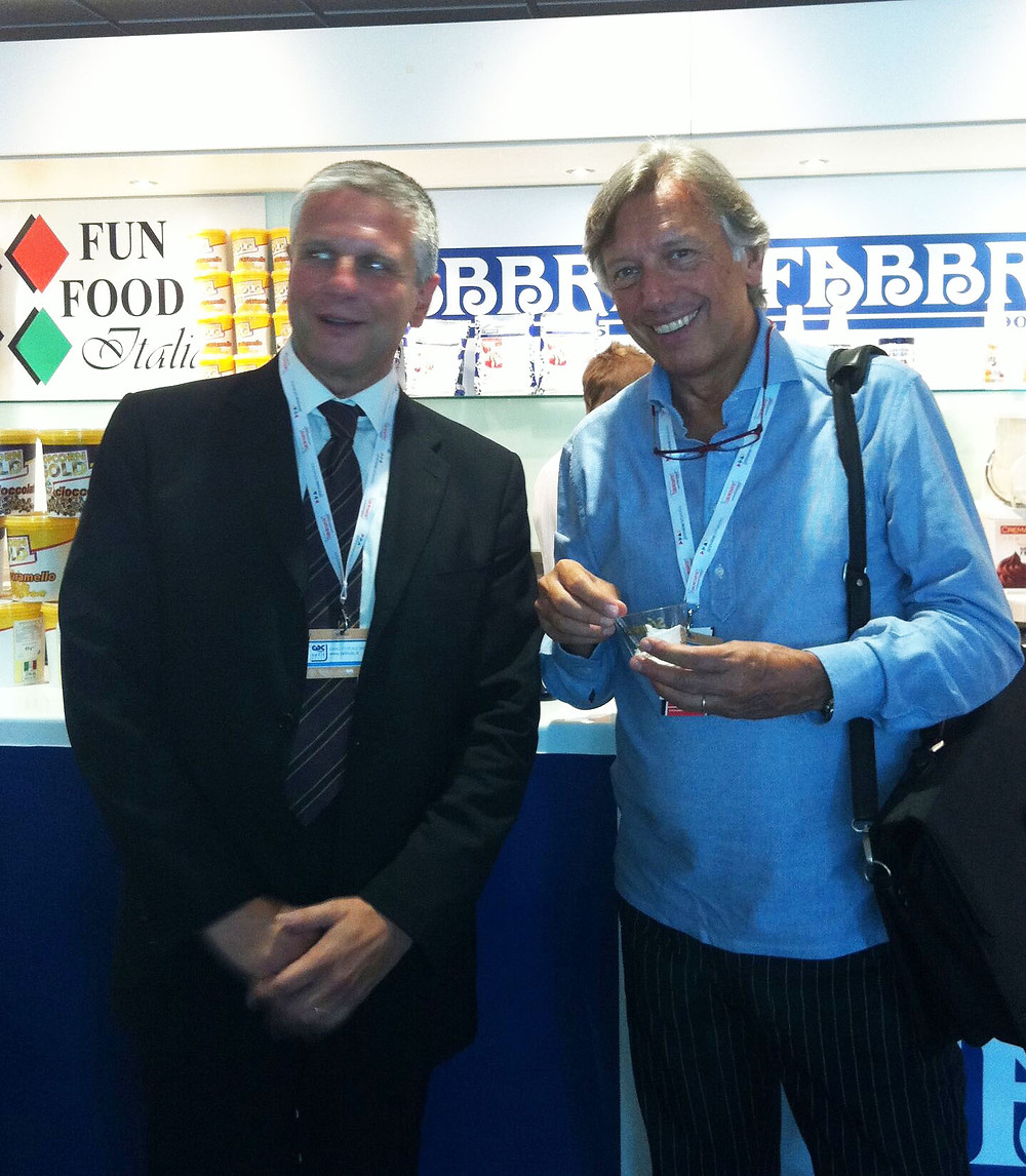Paolo Protti (a destra) con Francesco Boriani