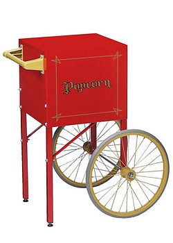 Carretti abbinati a macchine popcorn