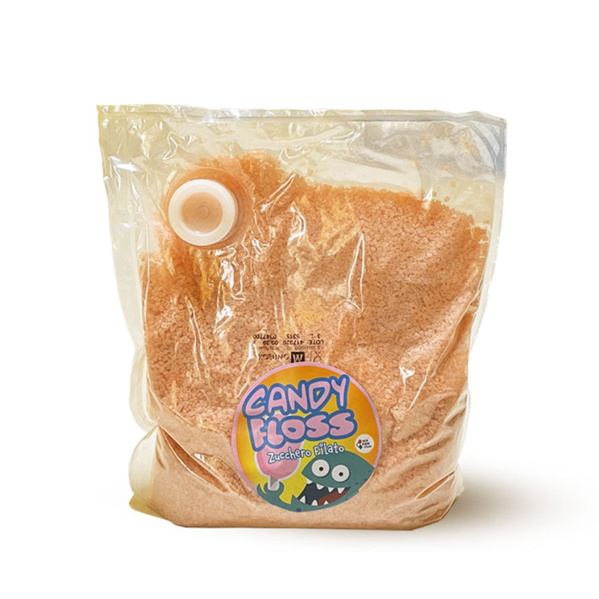 FLOSSUGAR PER ZUCCHERO FILATO - ARANCIA (5 pz)