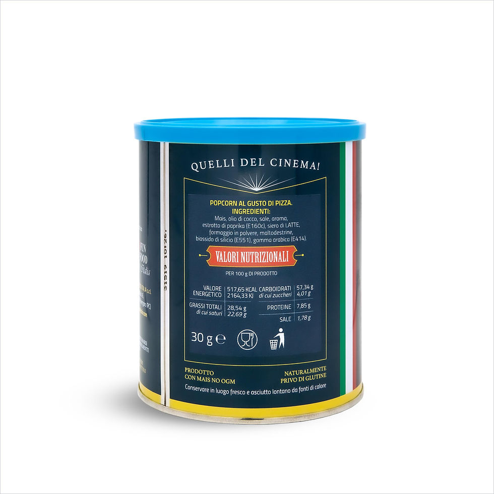 Miniatura: BARATTOLO POPCORN GOLD PREMIUM - PIZZA (12 pz)