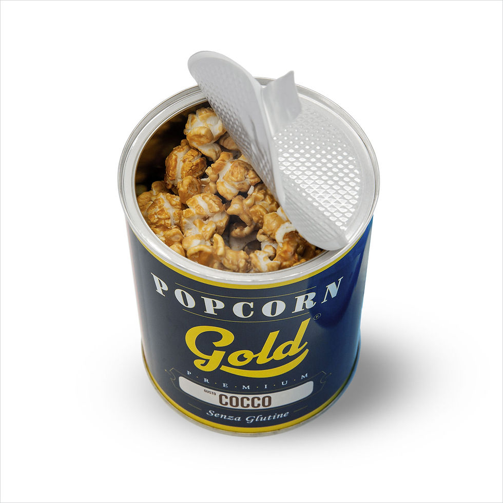 Miniatura: BARATTOLO POPCORN GOLD PREMIUM - COCCO (12 pz)
