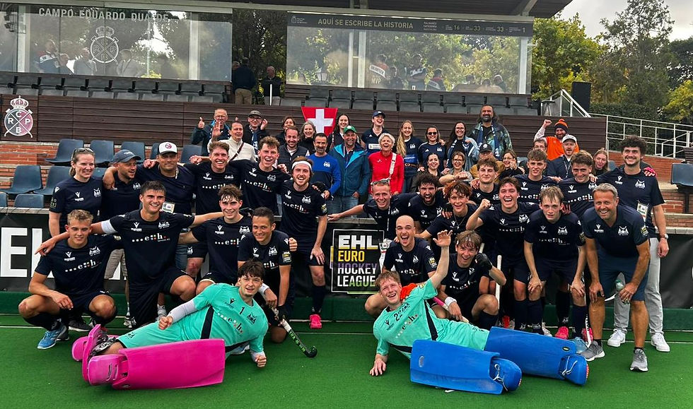 Hockey-Lehrstunde und unbezahlbare Erfahrungen für die HCO Herren an der EHL in Barcelona
